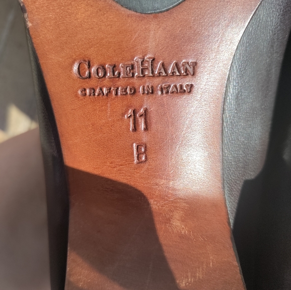 Cole Haan | Brown Slip On Leather Loafers Womens Size 9.5 - Picture 16 of 16